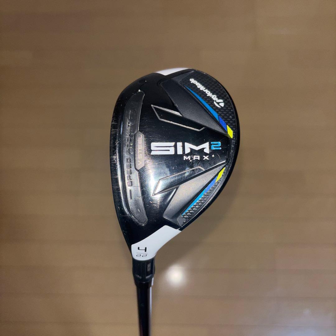 テーラーメイド　SIM2MAX 4UT 22° レフティ　ユーティリティ