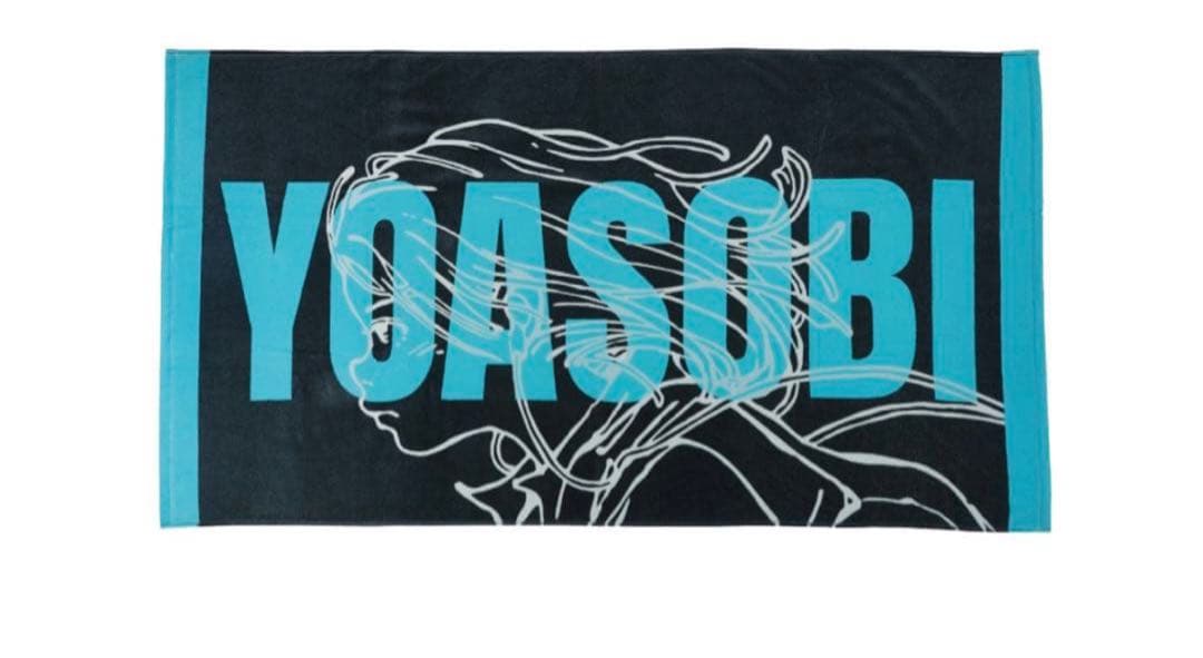 YOASOBI Beach Towel ビーチタオル 青
