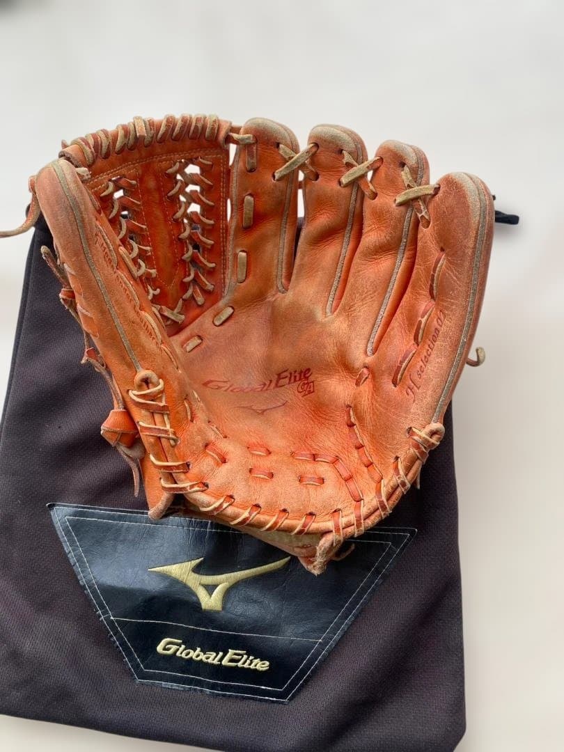 Mizuno Global Elite 硬式 オレンジ 1AJGL18000