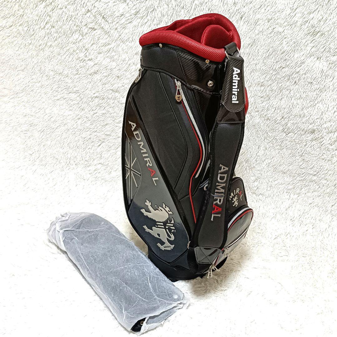 【未使用品】Admiral　GOLF　ゴルフ　キャディバッグ　訳あり　フード付き