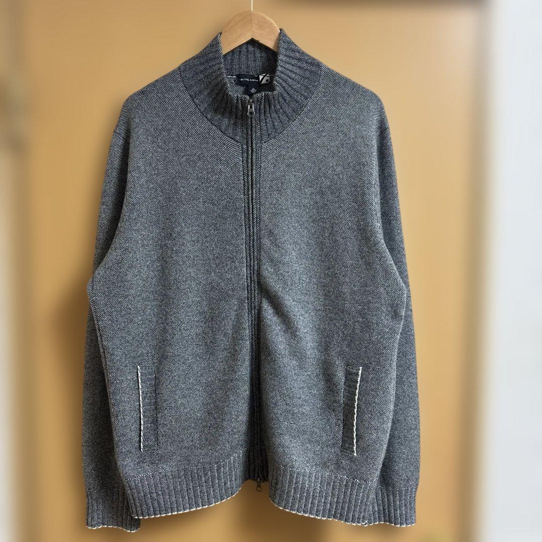 ま*め様 サックスフィフスアベニュー　カシミヤ　ドライバースニット　00s XL