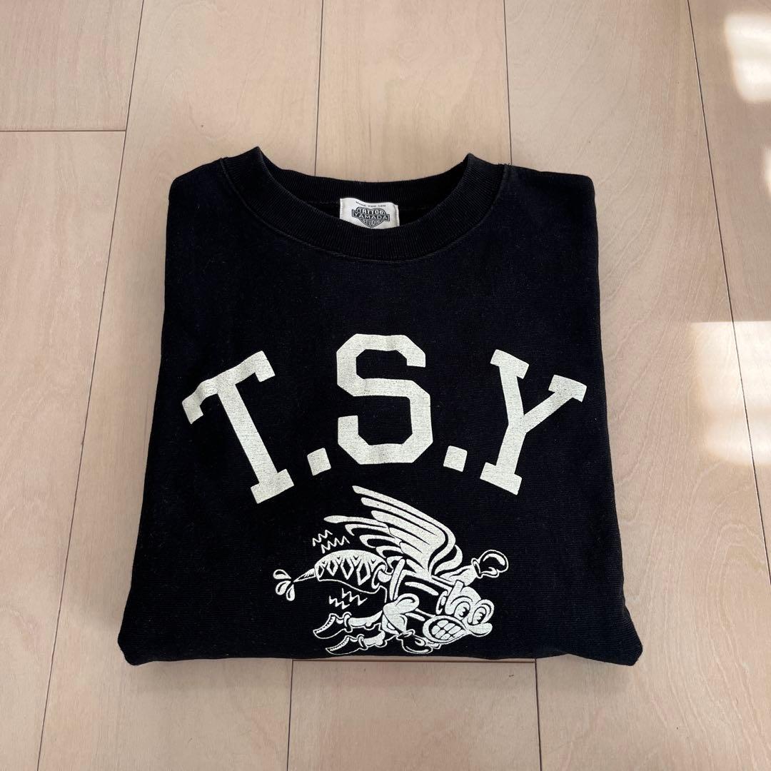 TATOO STUDIO YAMDA スウェット リバースウィーブ　L