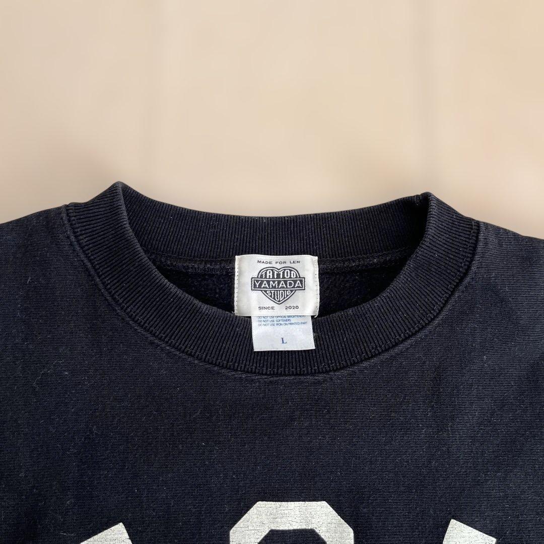 TATOO STUDIO YAMDA スウェット リバースウィーブ　L