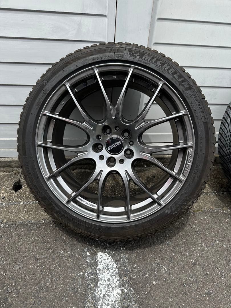 大人気！！　格安RAYS 19インチホイールセット MICHELINタイヤ