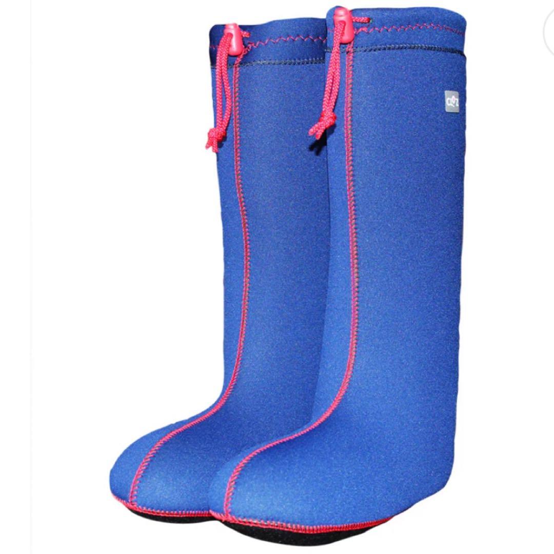 未使用 足湯ブーツ クロッツ CLO'Z Mサイズ 24.5-26cm ネイビー