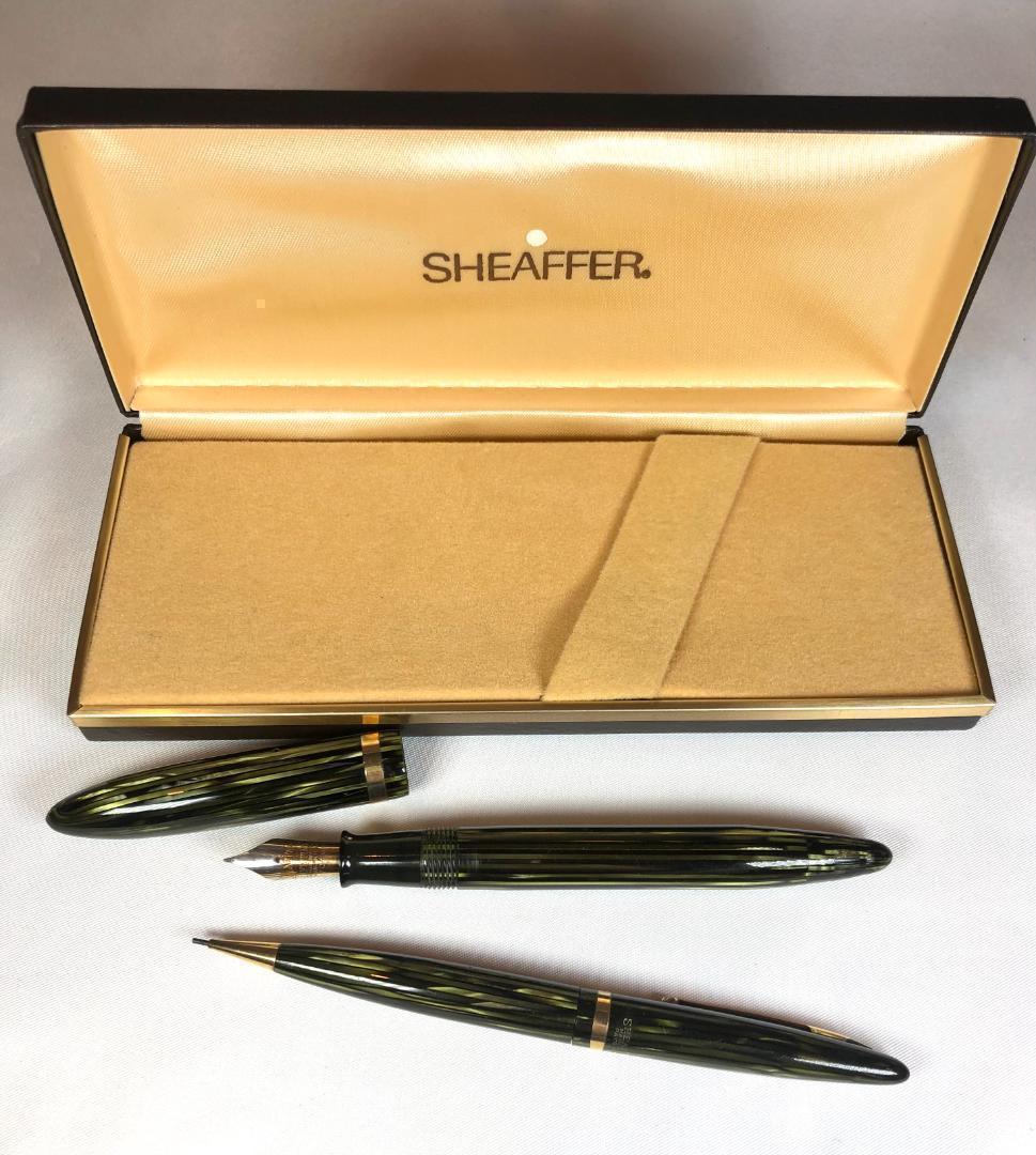 SHEAFFER LIFETIME、万年筆+ペンシル、ヴィンテージ　 14K