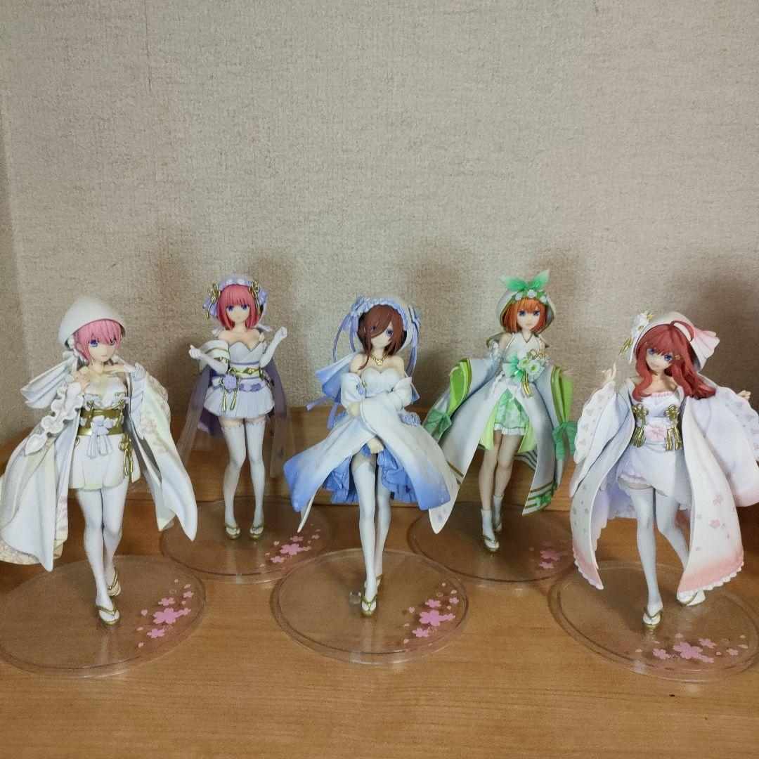 五等分の花嫁 フィギュア 5点セット