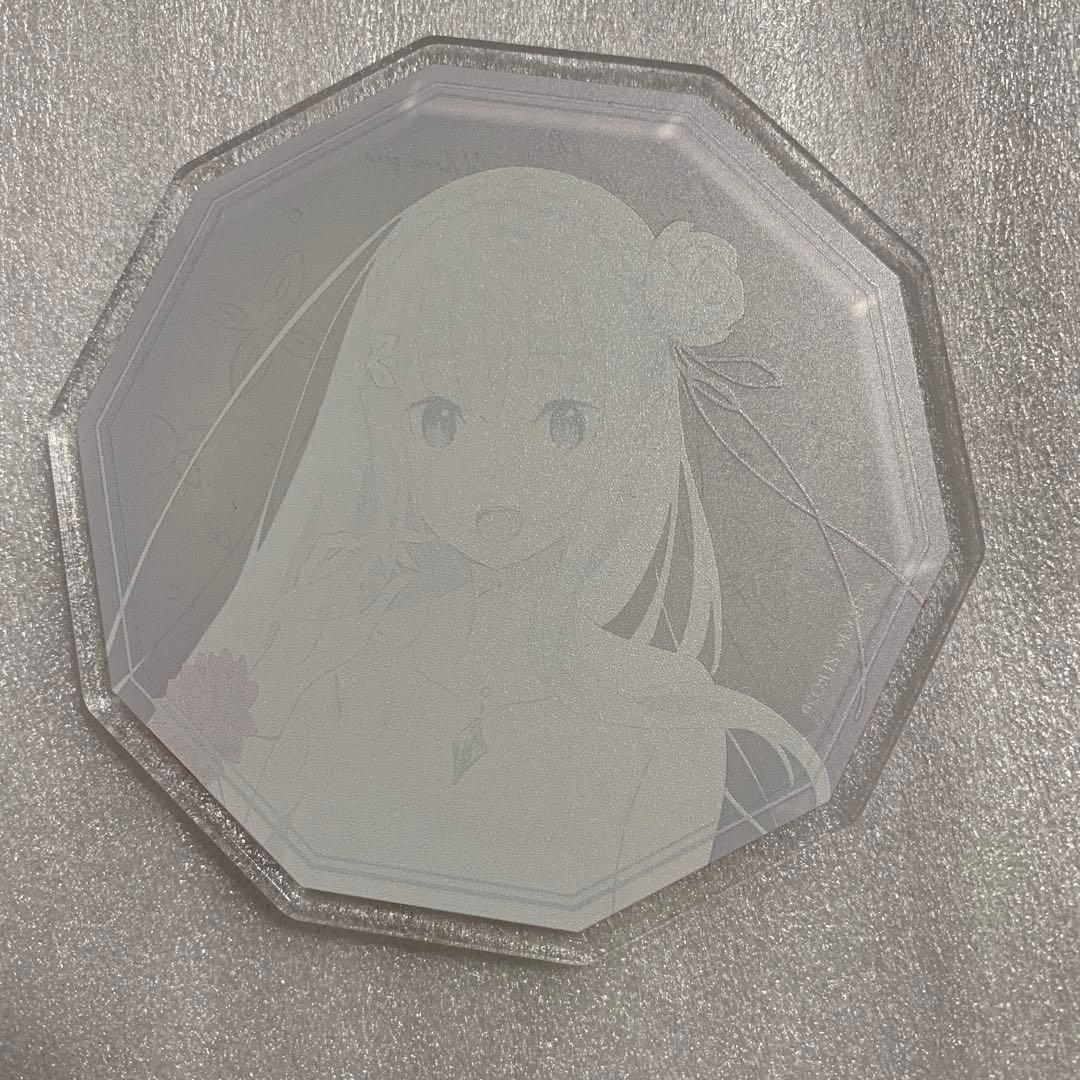 リゼロ　エミリアの誕生日生活 トレーディングアクリルコースター