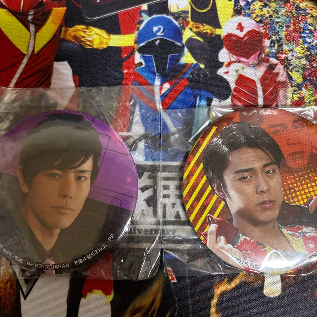 仮面ライダーエグゼイド 九条貴利矢 檀黎斗神 缶バッジ