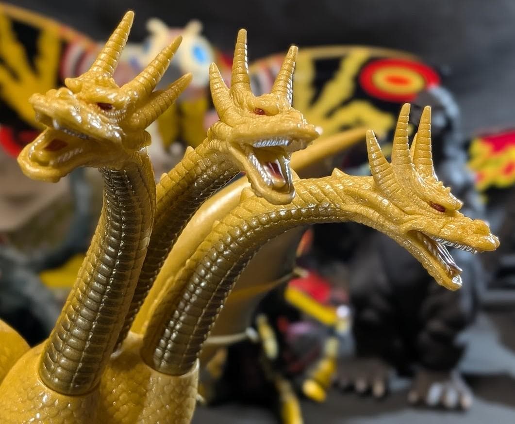 平成ゴジラVSビオランテ・モスラ他（バンダイ）ソフビフィギュア８体セット