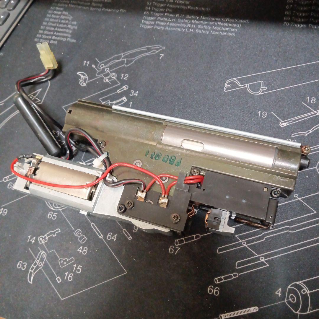 東京マルイ　p90 hc ハイサイクル　メカボックス