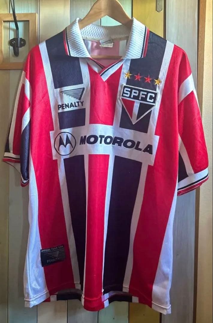 【サンパウロFC】サッカーシャツ モトローラ 2000年 ユニフォーム 激レア