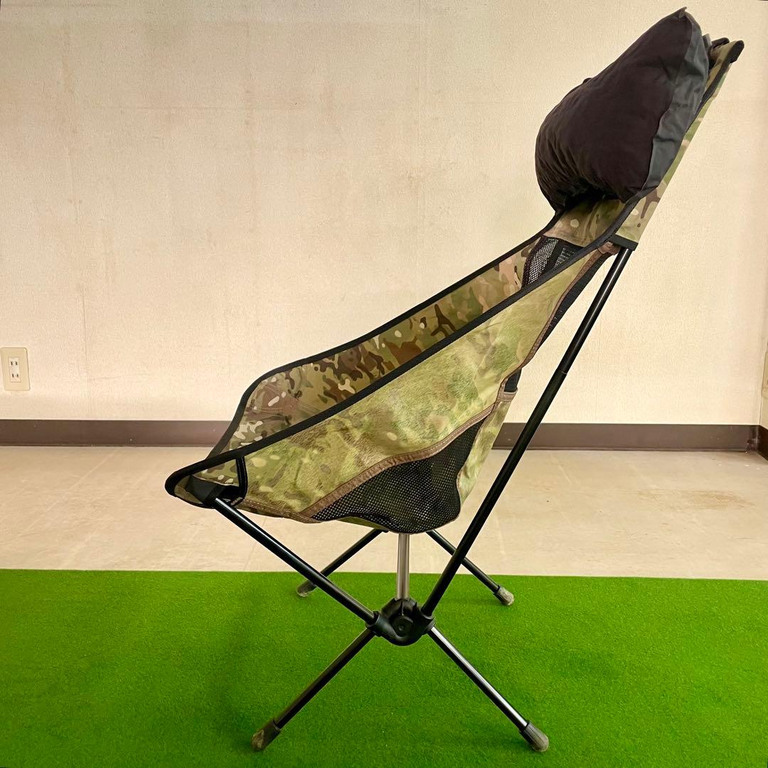 【超美品 廃盤品】Helinox サンセットチェア エアフォームヘッドレスト