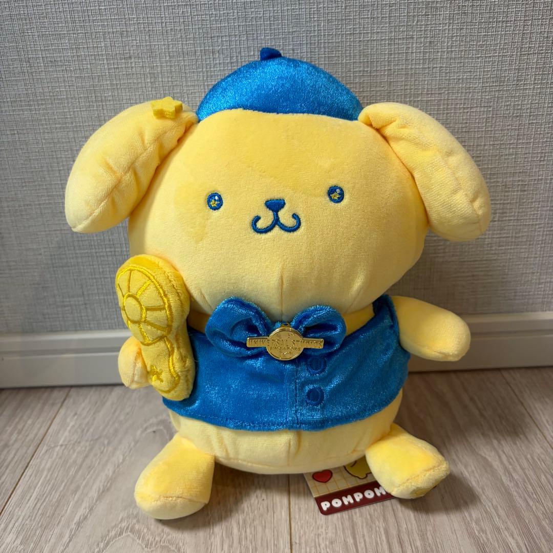 ポムポムプリン ぬいぐるみ　USS ユニバーサルスタジオスタジオシンガポール