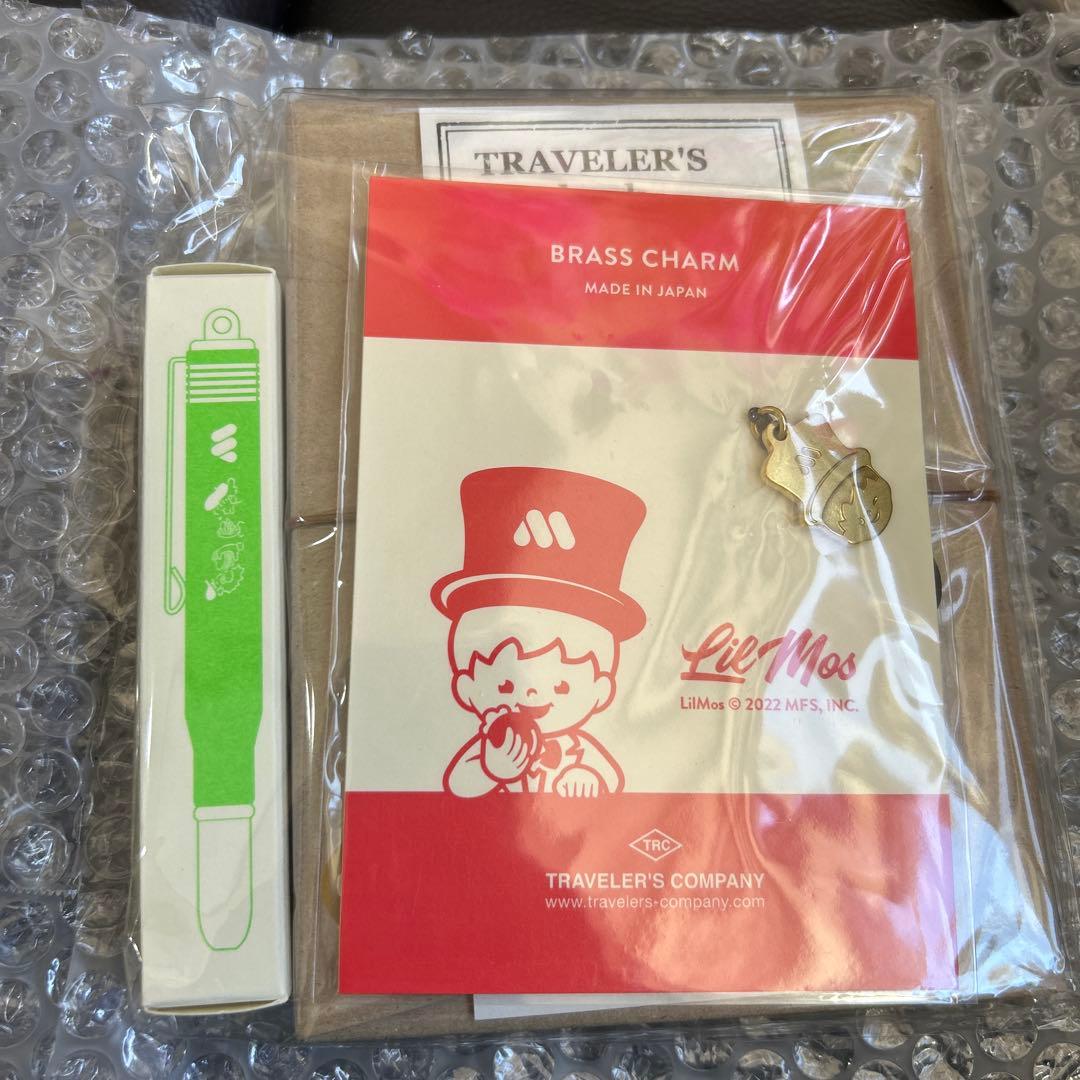 【新品】トラベラーズノート キャメル　 モスバーガー