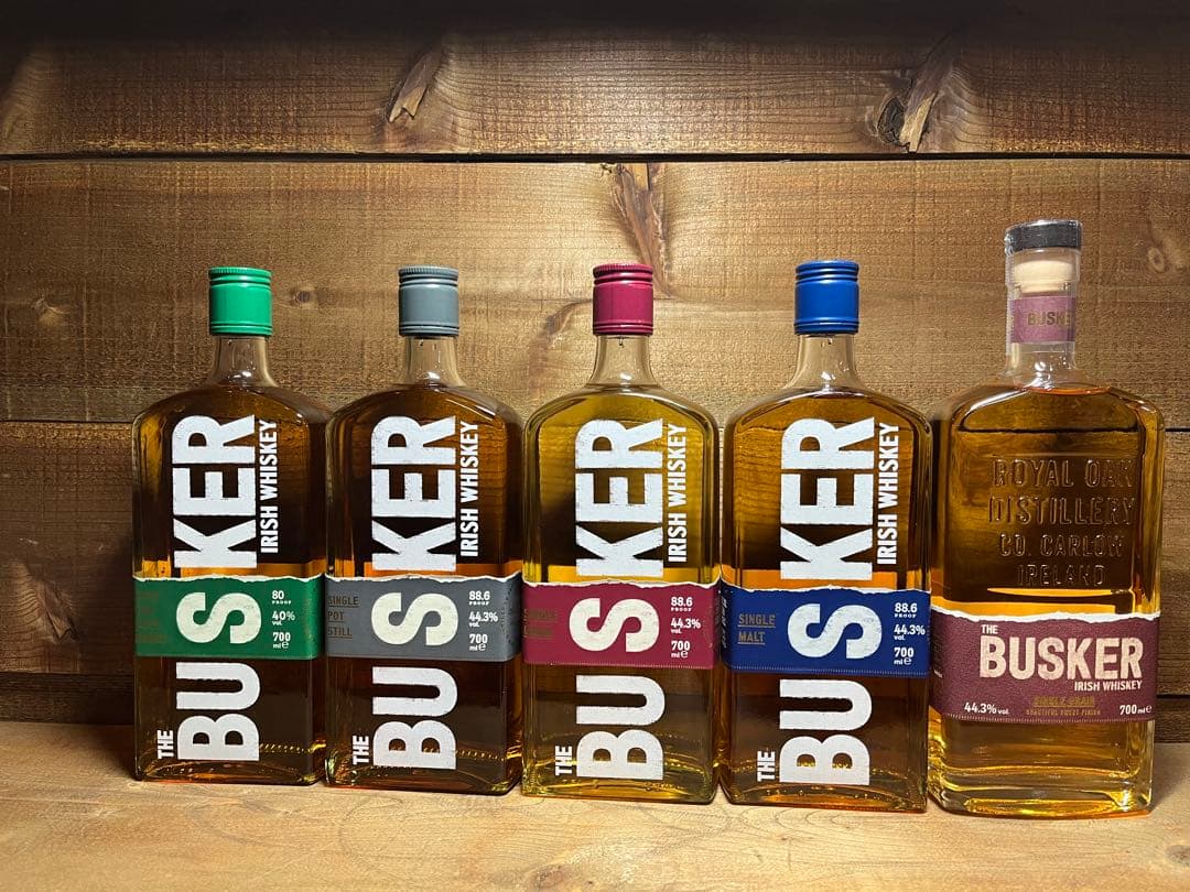 THE BUSKER ウイスキー 各700ml 5本セット