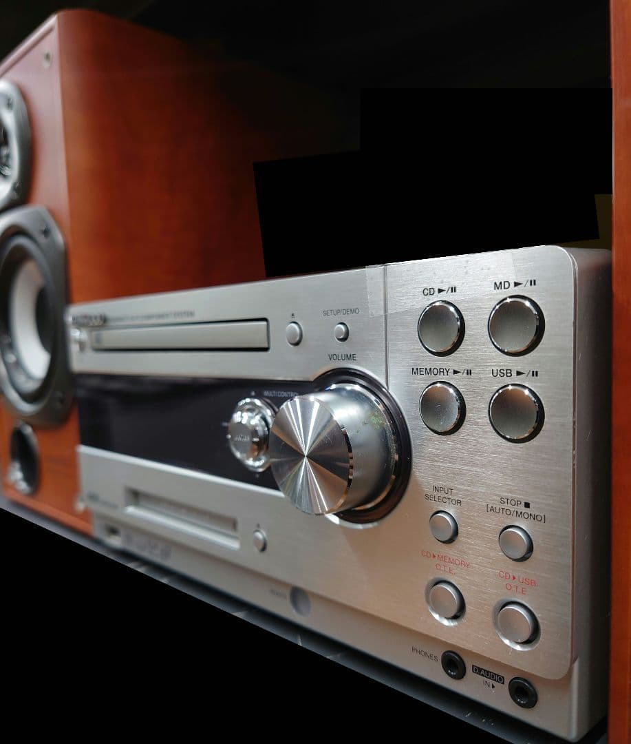 ★☆KENWOOD　 RD-UDA77 CD/MDシステムコンポ