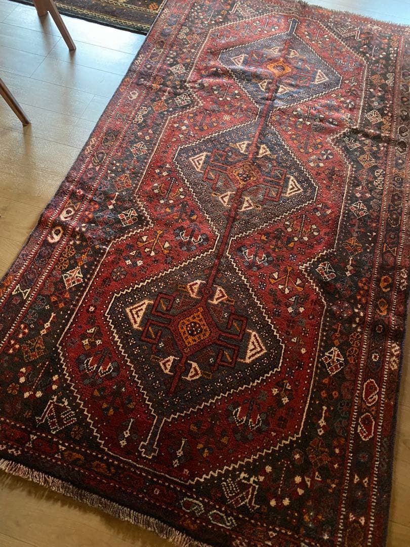 shiraz qashqai と khamse rug2枚※専用ページ