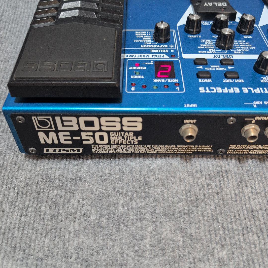 BOSS ME-50 マルチエフェクター 通電確認済 本体＋互換AC付
