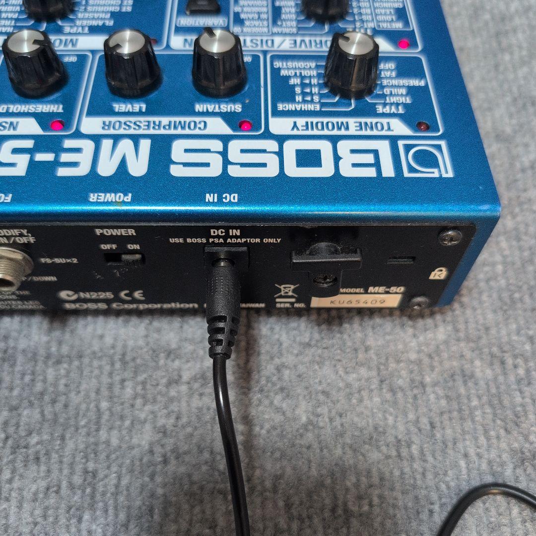 BOSS ME-50 マルチエフェクター 通電確認済 本体＋互換AC付