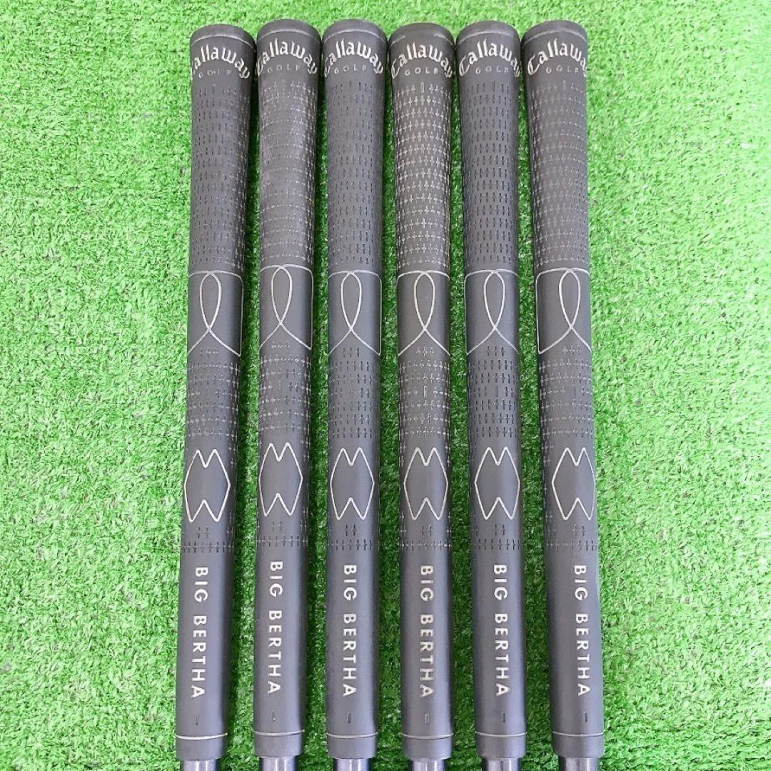 チ68★キャロウェイ ビッグバーサ 6本レディースアイアンセット L 女性用