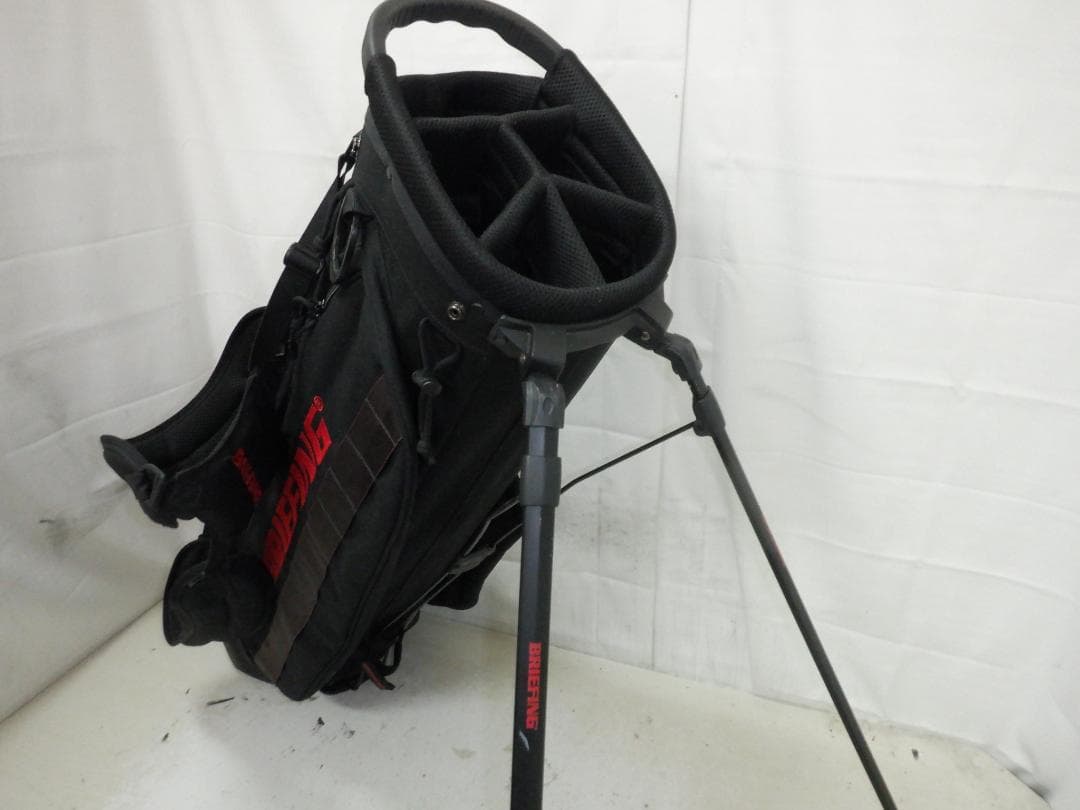 BRIEFING★CR-4 #02★ブリーフィング★美品★スタンド★BK×RED