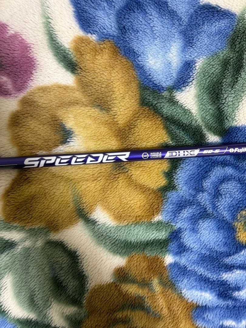 （美品）SPEEDER NXバイオレット 60S スリクソンスリーブ付