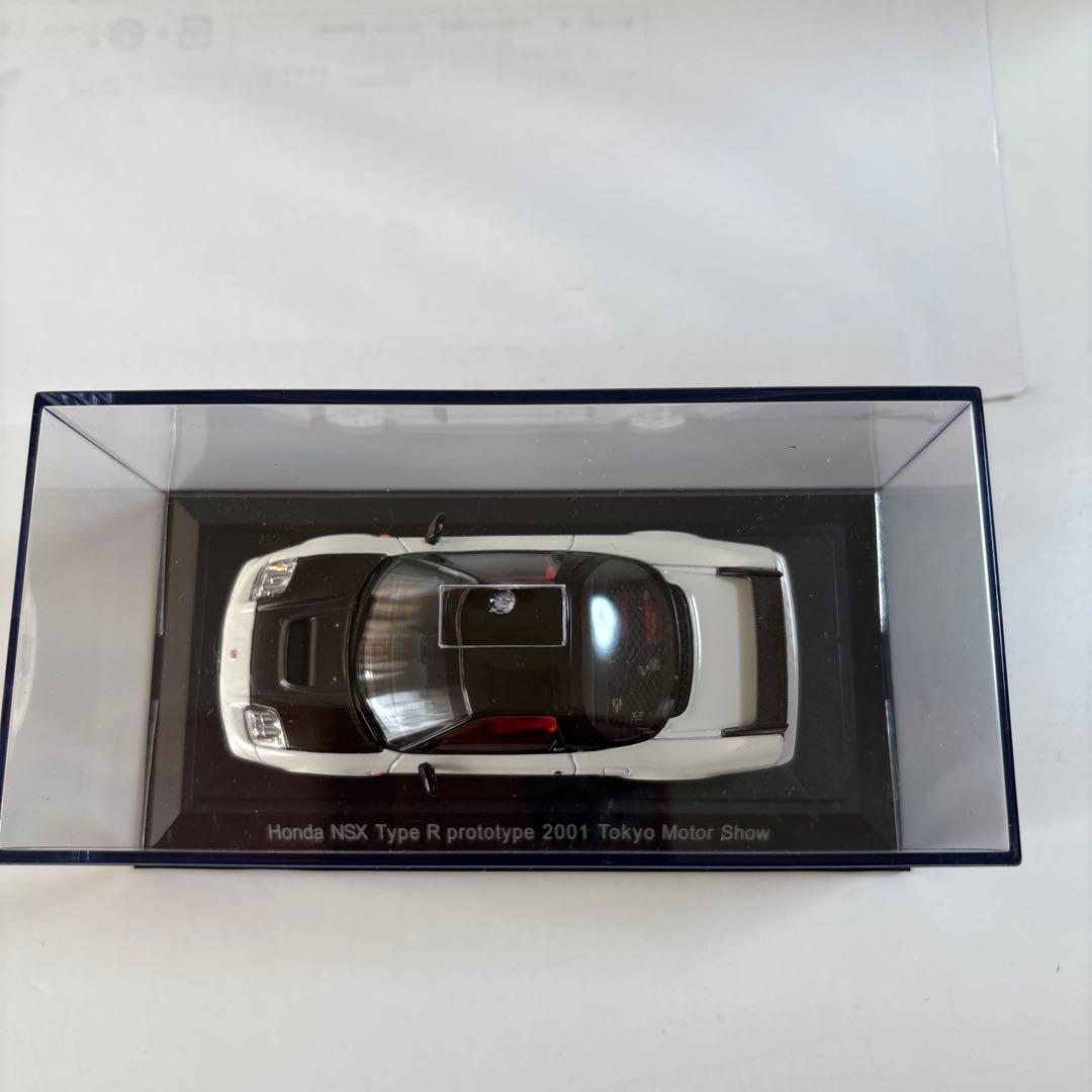 エブロ（絶版品）ホンダNSXタイプ2001 東京モーターショー（ホワイト）