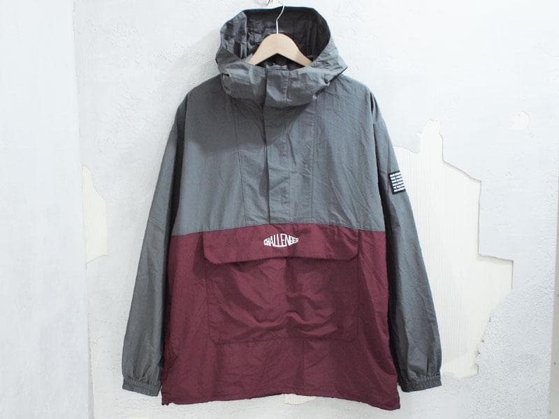 美品 XL CHALLEGER PACKABLE NYLON ANORAK