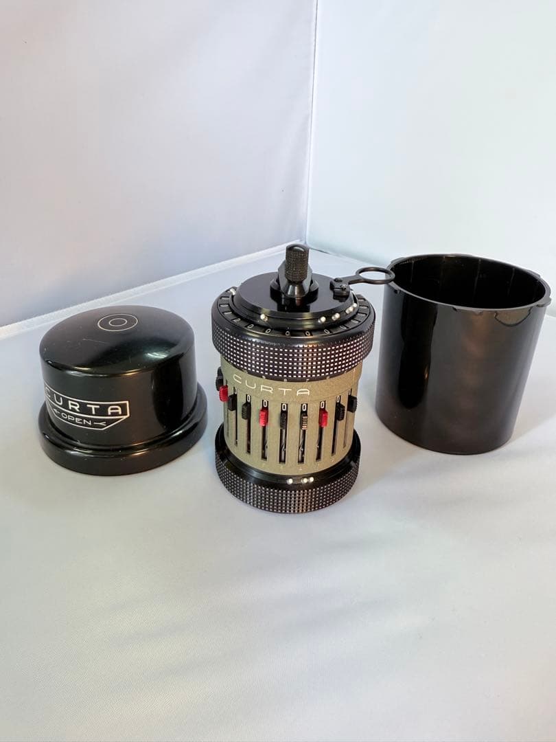 クルタ Type2 CURTA ケース付き 機械式計算機