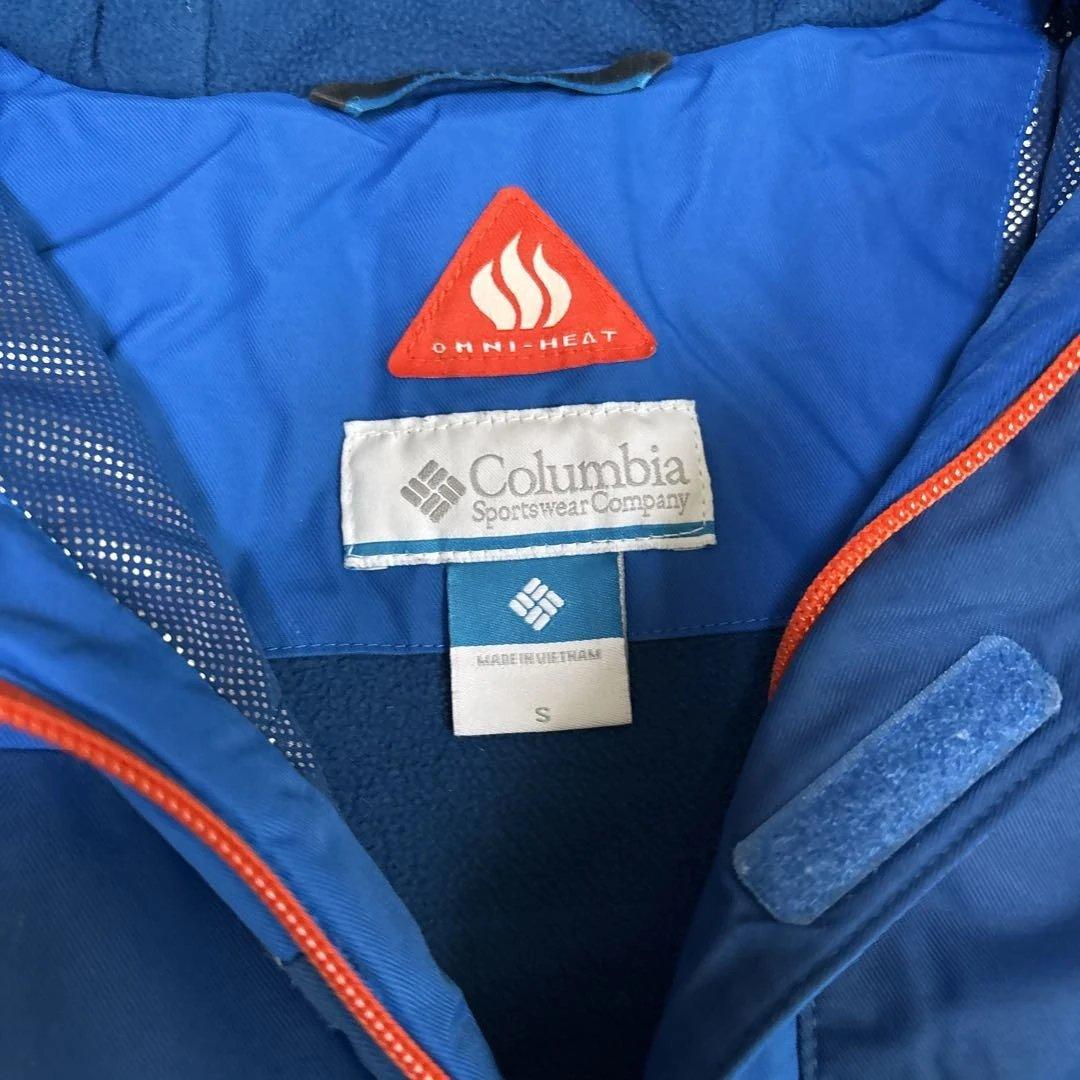 コロンビア スノーウェア キッズ Sサイズ 130 青