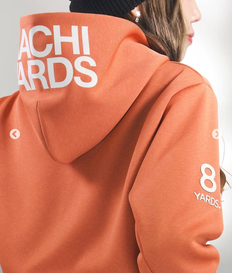 8 YARDS モク ビッグフーディ ジンジャー　 Sサイズ