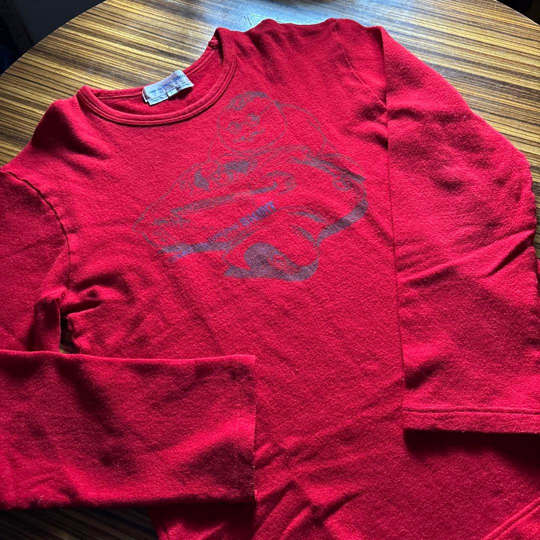 メンズ　コムデギャルソン　ニット