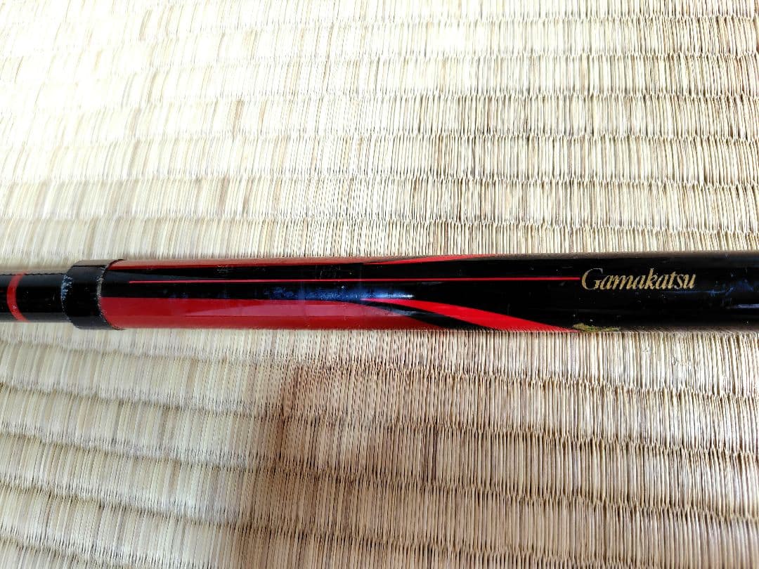 Kenページ 磯竿 がまかつ がま磯 xo 3-53 遠投 赤黒ツートン