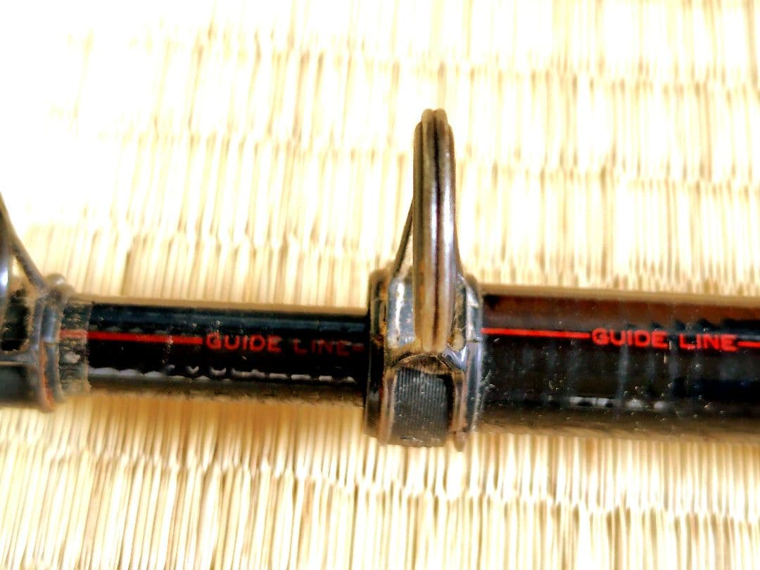 Kenページ 磯竿 がまかつ がま磯 xo 3-53 遠投 赤黒ツートン