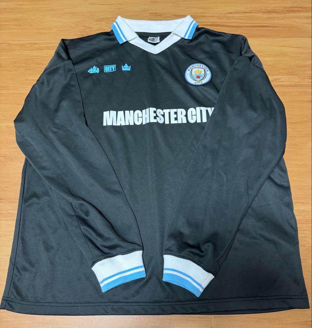 マンチェスター・シティ 長袖シャツ 黒