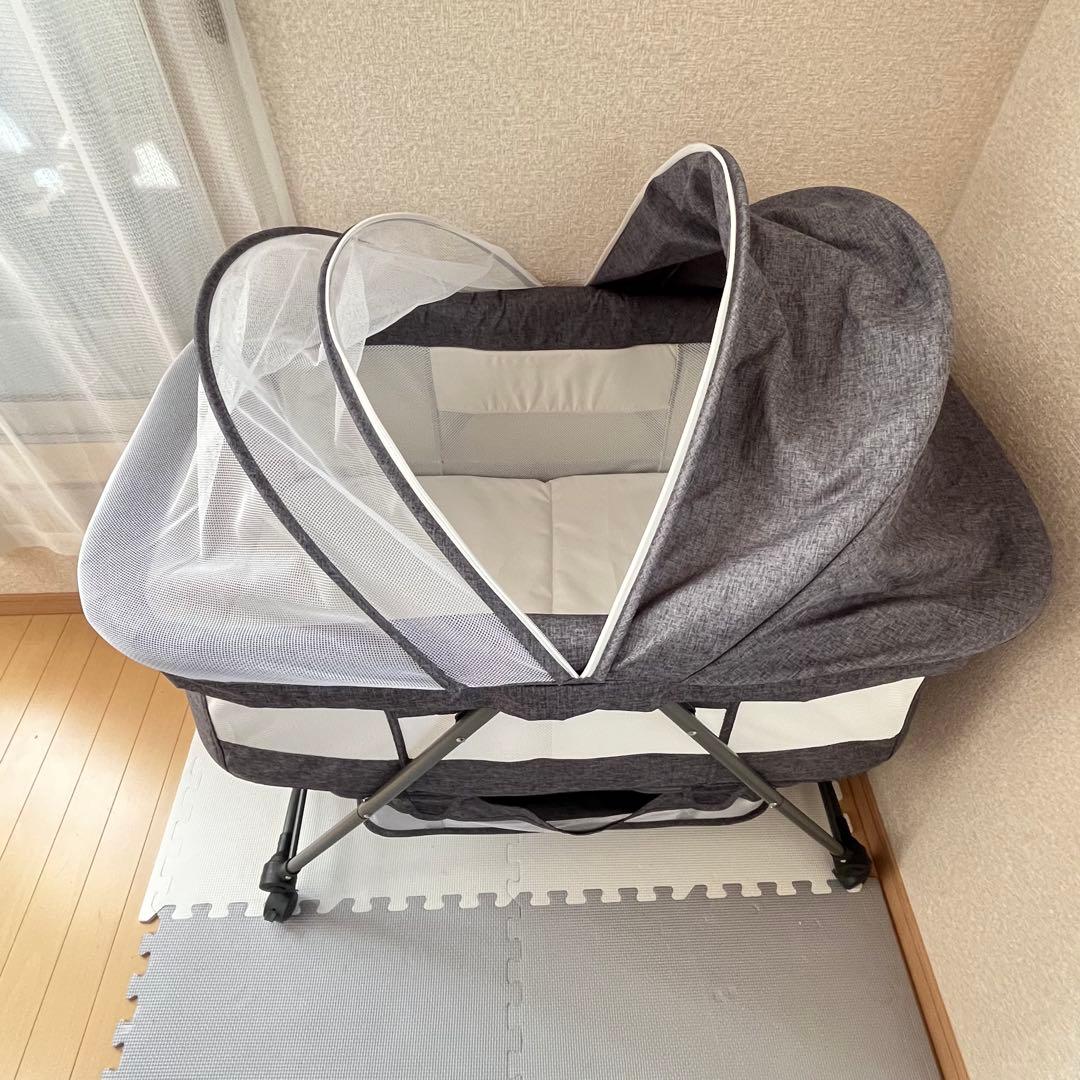 【✨美品✨】折りたたみベビーベッド⭐︎