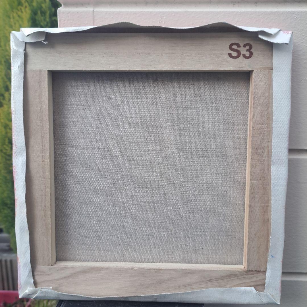 キャンバス油絵　 専用　春を告げる花スノードロップ