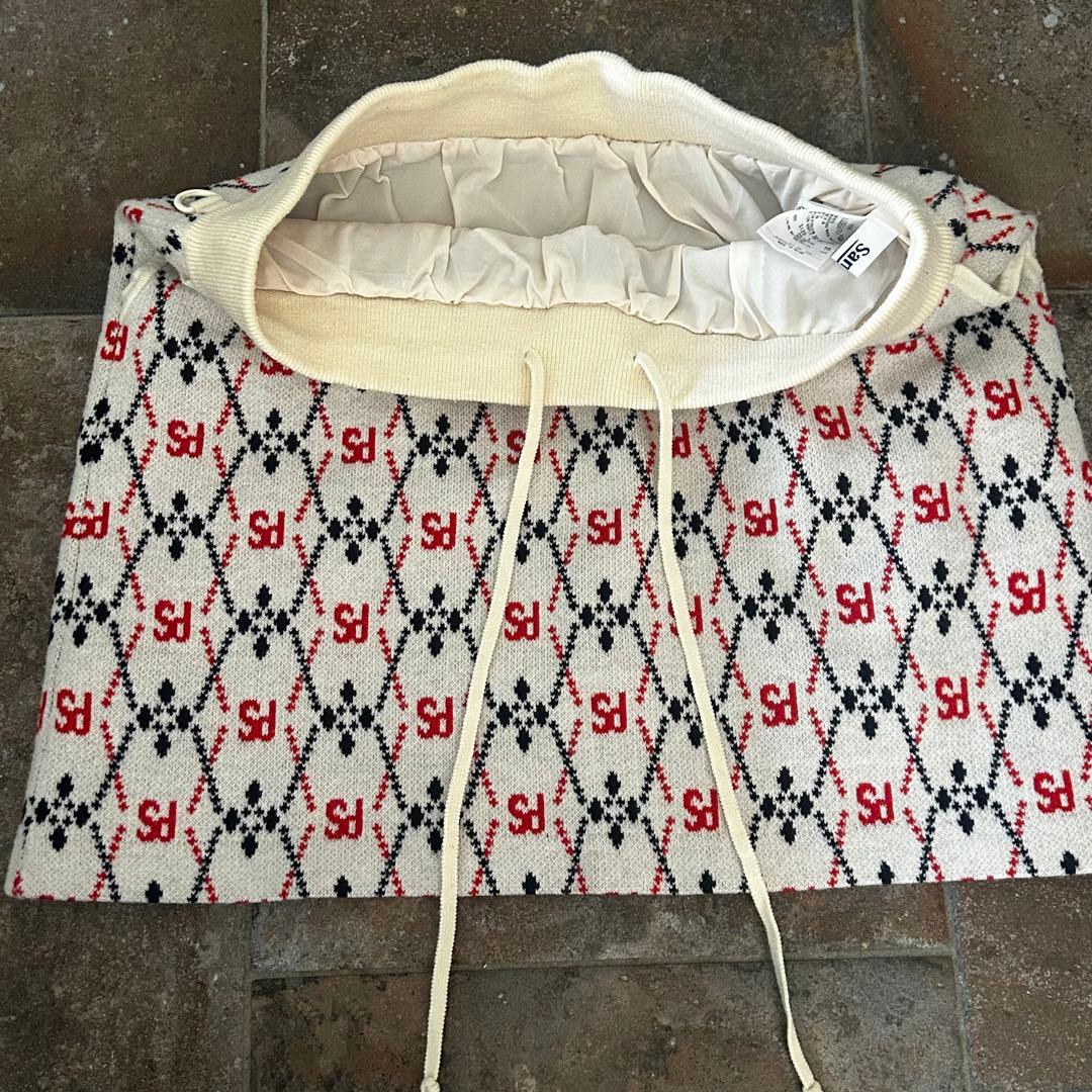 サンディ　Sandie セットアップ　ニット　セーター　スカート 総柄