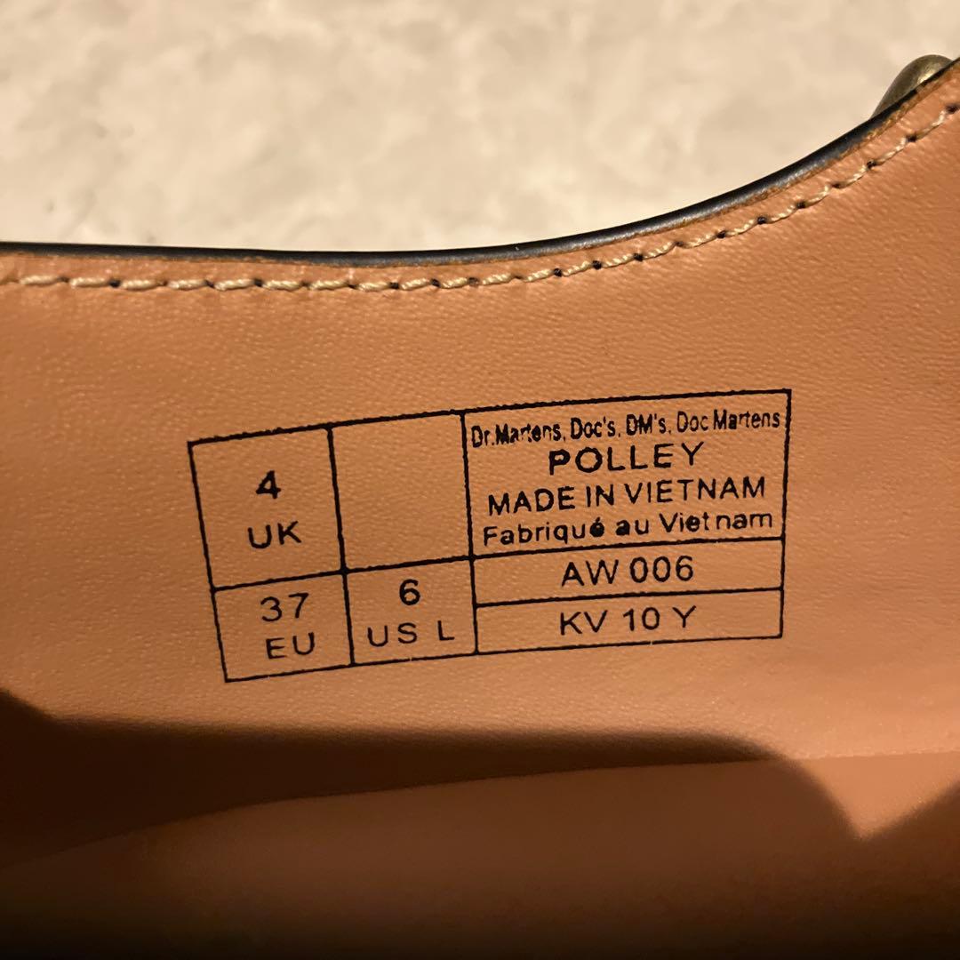 Dr. Martens 黒 ストラップシューズ