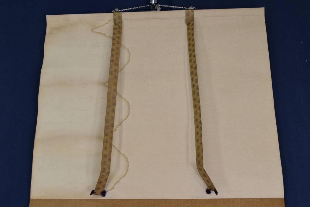 【真作】竹内栖鳳/海辺松図/横物/掛軸/名家伝来/AA-642