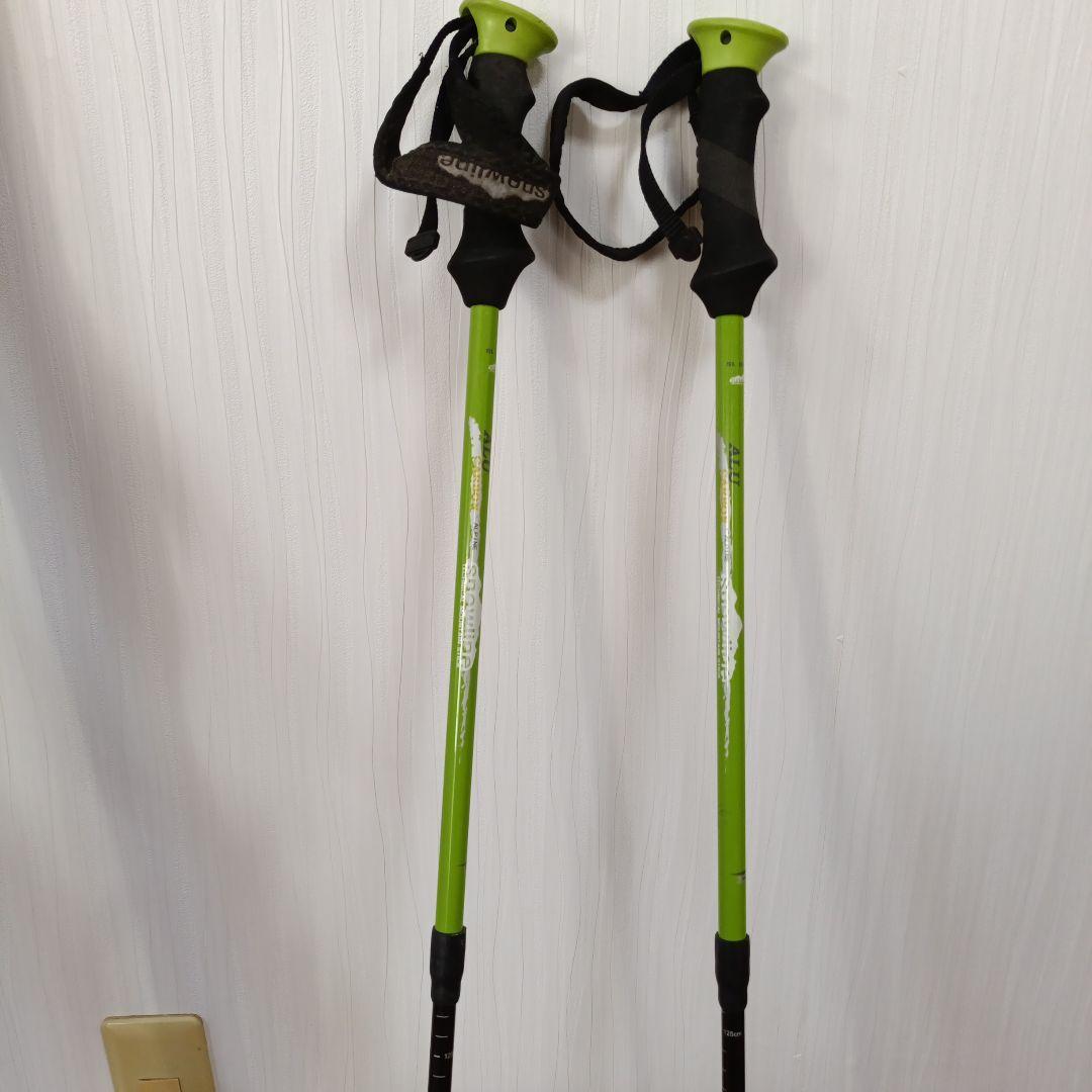 elan NRT PLATE 123cm子供用スキー 板ストックセット