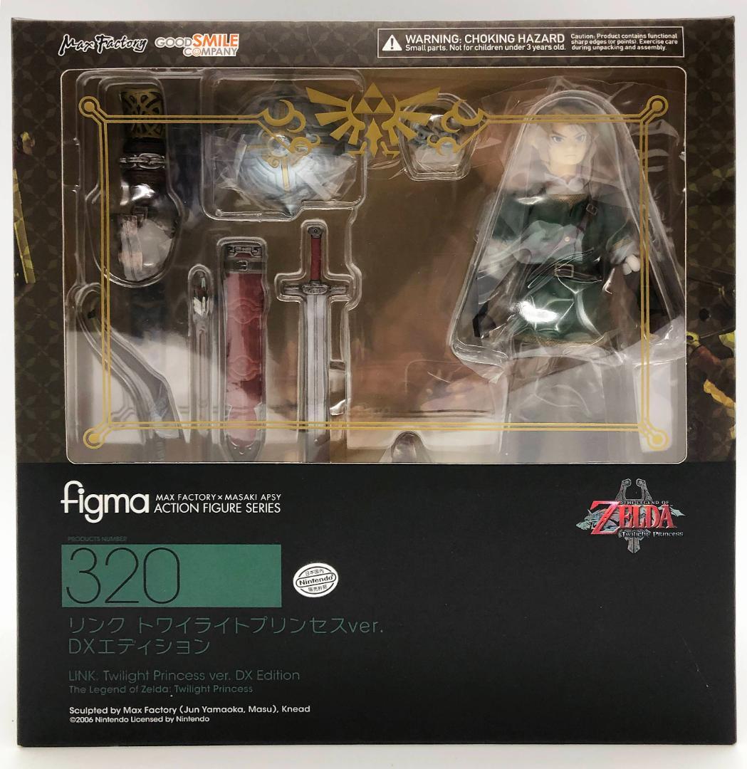 新品未開封｜figma ゼルダの伝説 トワイライトプリンセス リンク DXver