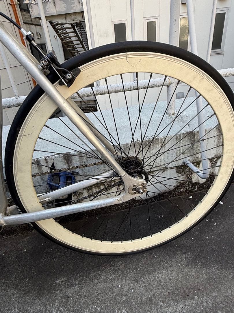 ピストバイク アルミエアロフレーム