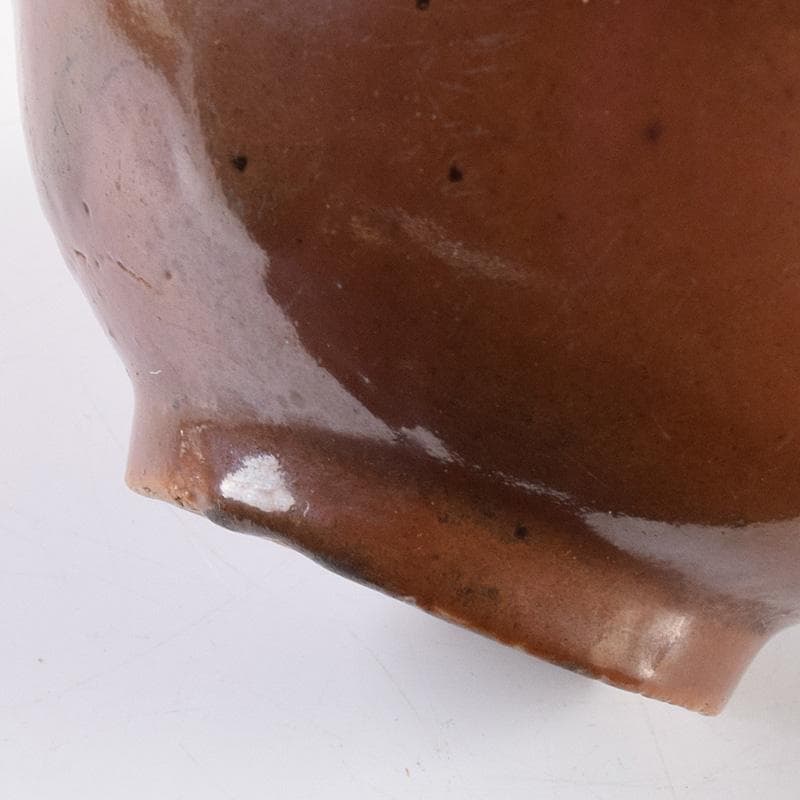 中国　唐物　龍泉窯　青磁盃台　柿釉煎茶器２客　三点まとめて　V　R7569