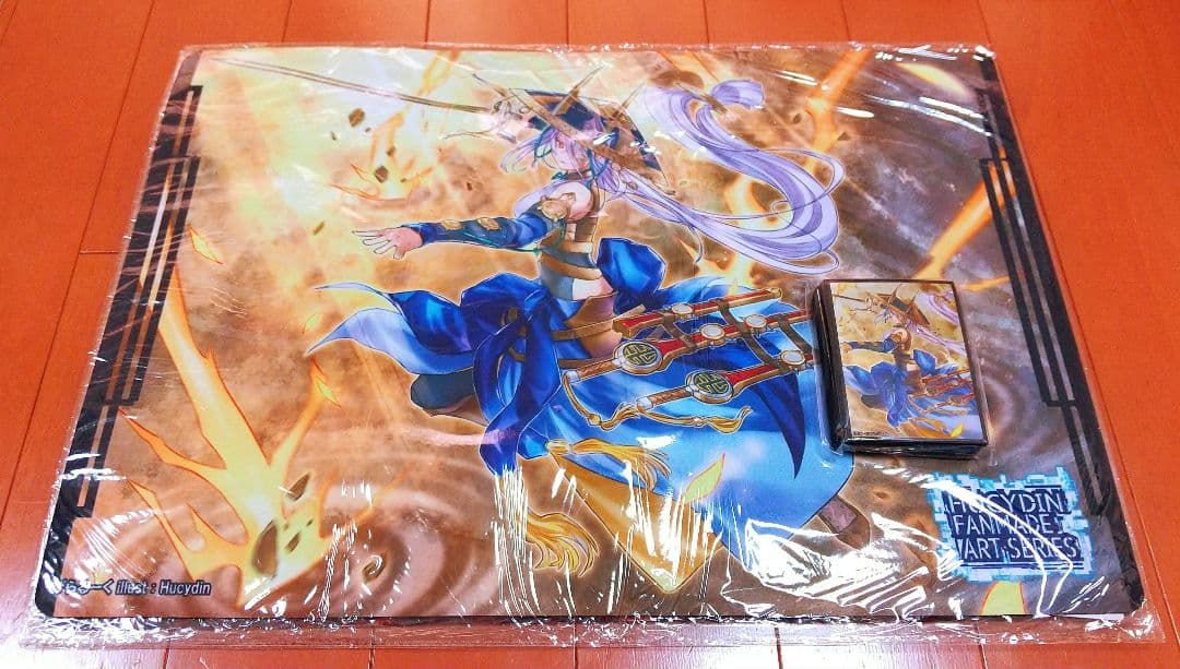 遊戯王　妖眼の相剣師　プレイマット　スリーブ　未開封　フルドリリス　ぴらるーく