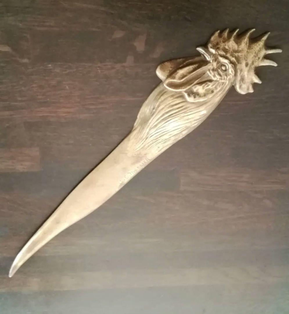 逸品　紙切り　ペーパーナイフ　フランスアール・ヌーヴォー　メルシェ　アンティーク