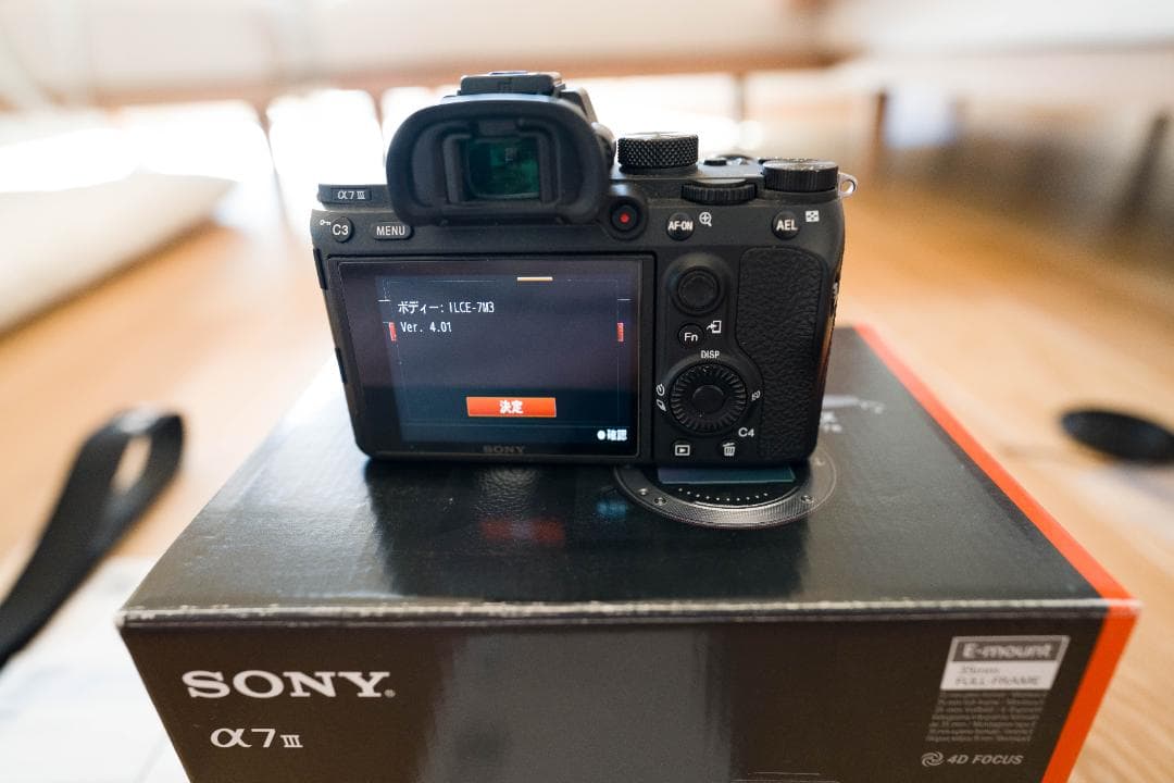 SONY α7 III ミラーレス一眼カメラ 本体 シャッター少　ワンオーナー