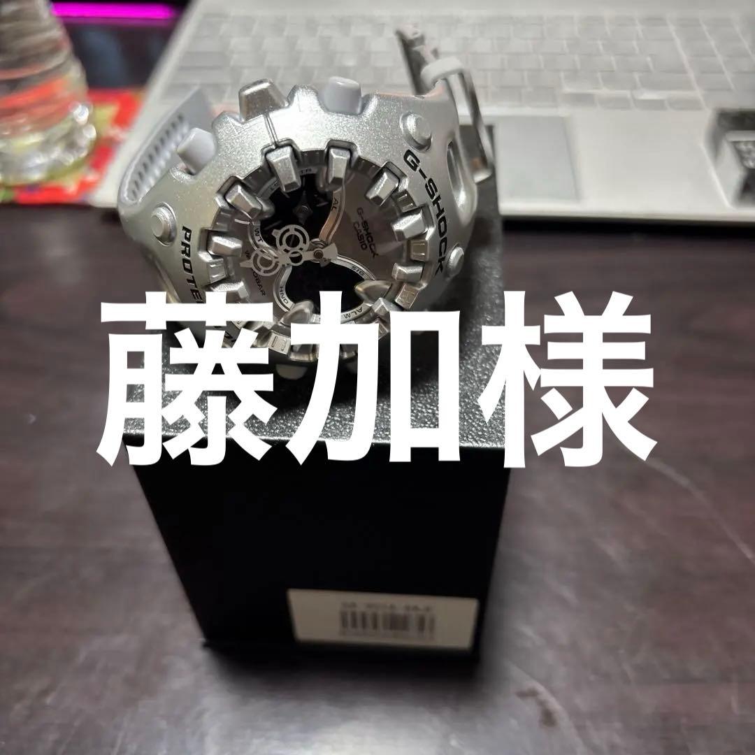 G-SHOCK GA-100 シルバー 腕時計