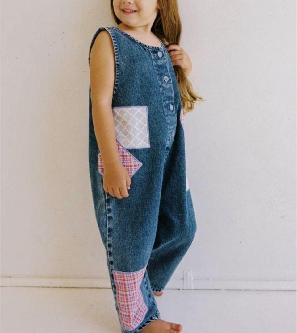 JUNI デニムオールインワン　2Y